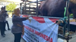 Sapi Kurban Bantuan Presiden Prabowo Tiba di Ponorogo, Bobot Hampir Satu Ton Disalurkan ke Masjid Tegalsaria